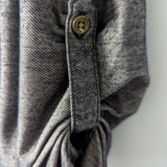 Suzy Shier Small Grey button up collared shirt - Picture 2 of 5